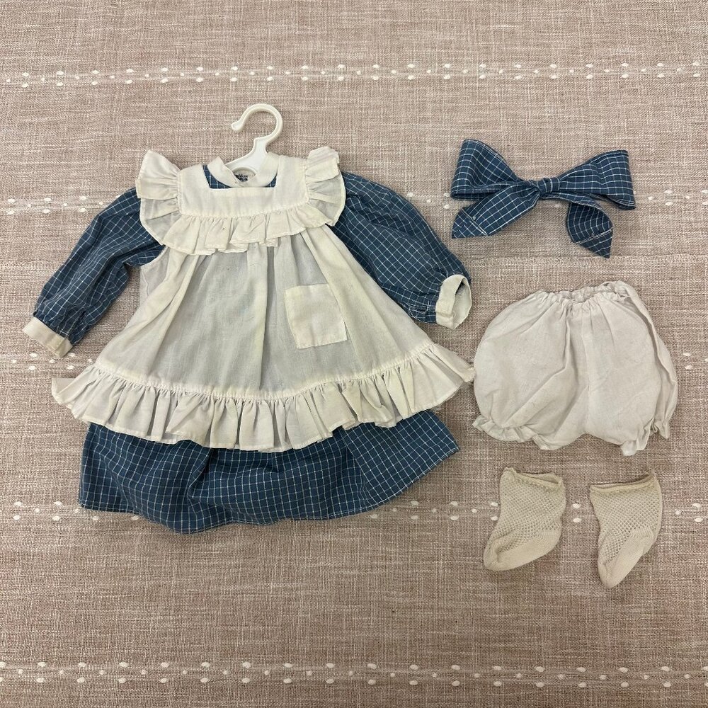 Pleasant Company American Girl of Today 1989 Samantha Play Outfit Pinafore 1st